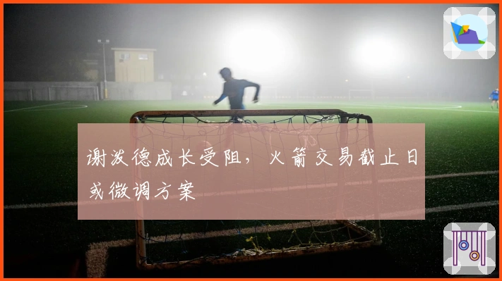 谢泼德成长受阻，火箭交易截止日或微调方案