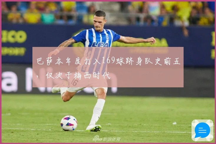 巴萨本年度打入169球跻身队史前五，仅次于梅西时代